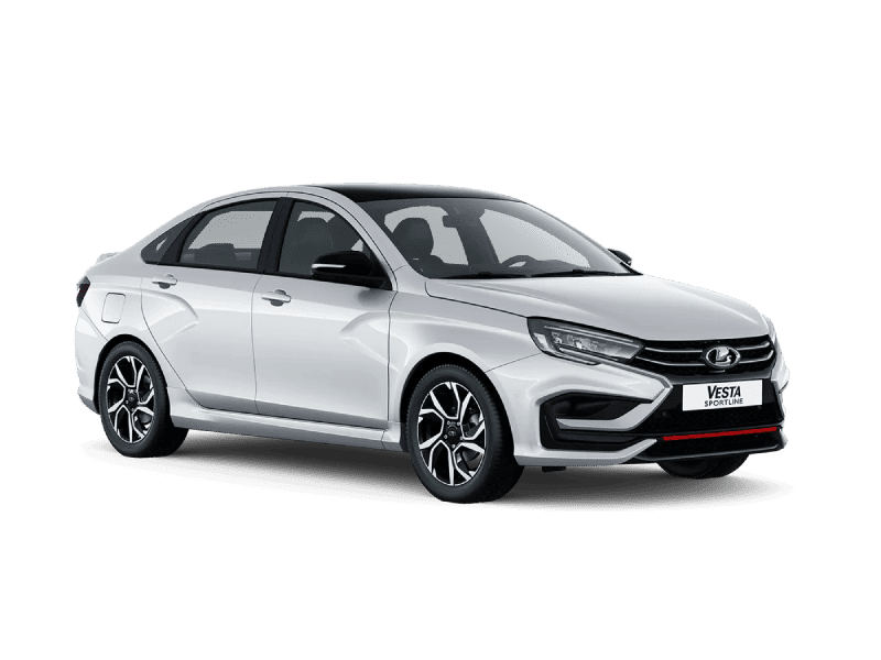 Lada Vesta Sportline - БЕЛЫЙ "ЛЕДНИКОВЫЙ" (221)